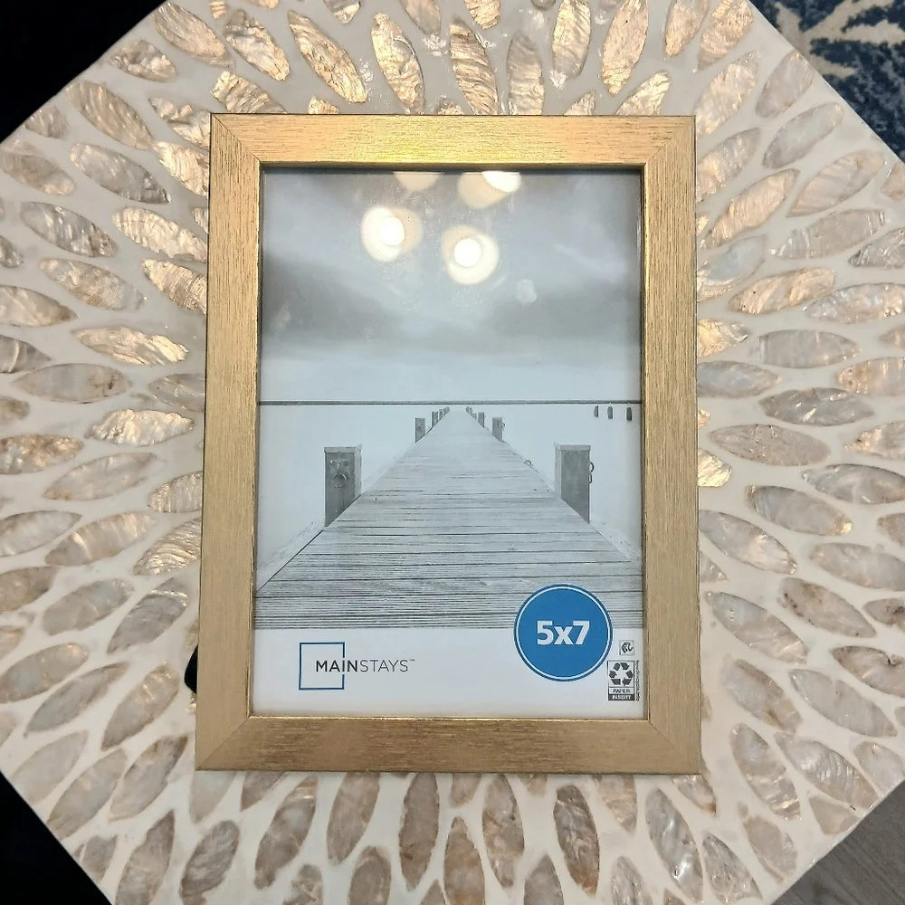 Mainstays Elegant Gold Frame